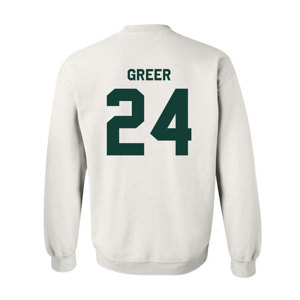 Michigan State - NCAA Softball : Hannah Greer - Classic Shersey Crewneck Sweatshirt-1