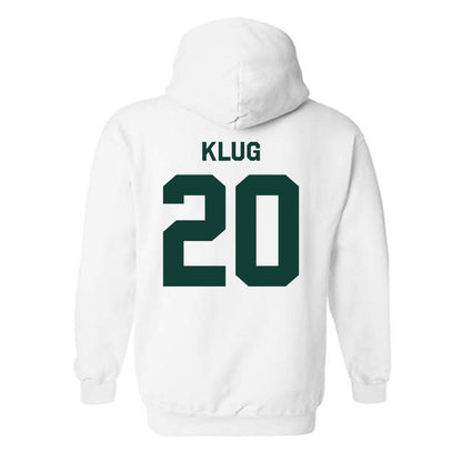 Michigan State - NCAA Baseball : Joshua Klug - Classic Shersey Hooded Sweatshirt-1