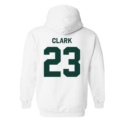 Michigan State - NCAA Men's Ice Hockey : Jimmy Clark - Classic Shersey Hooded Sweatshirt-1