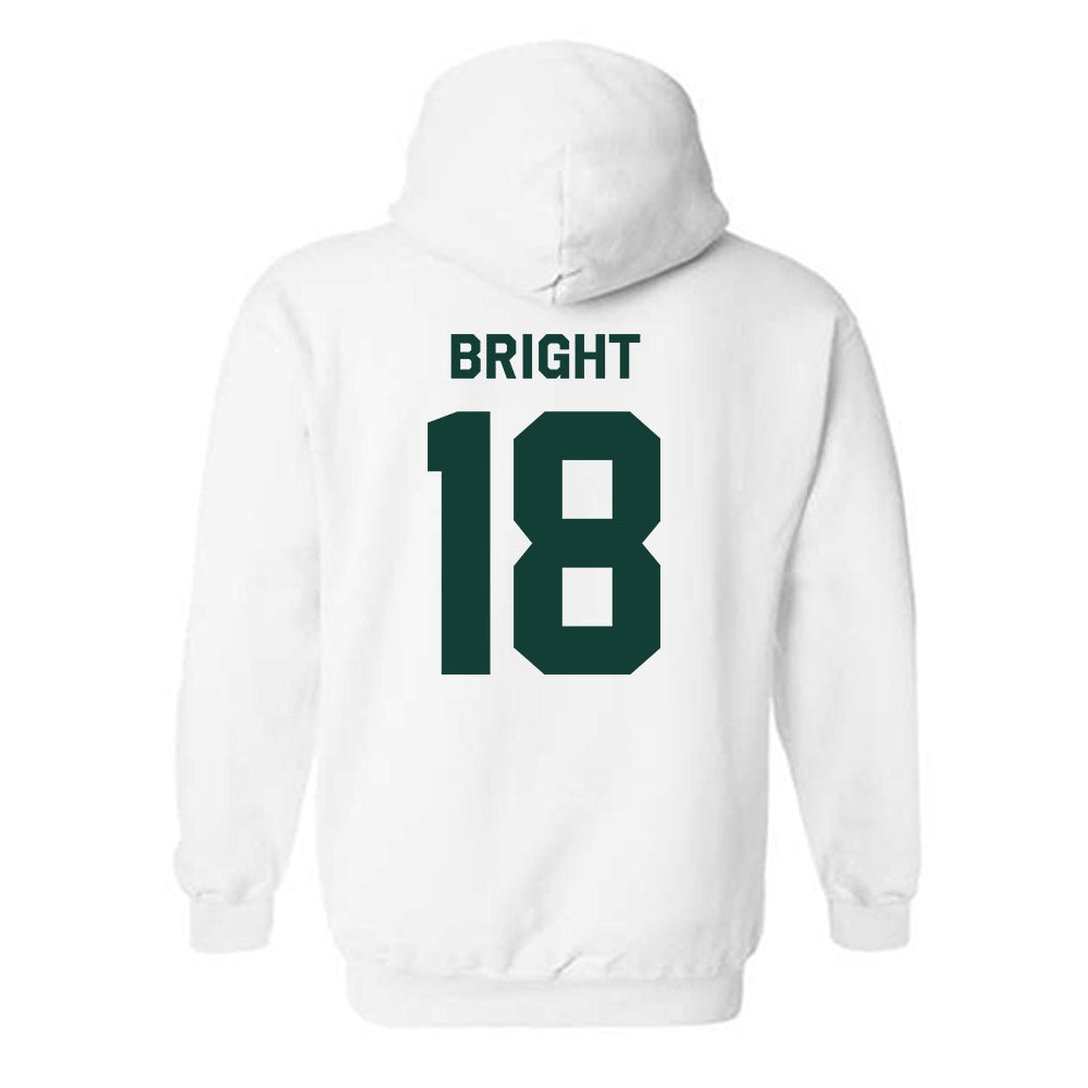 Michigan State - NCAA Baseball : Noah Bright - Classic Shersey Hooded Sweatshirt-1