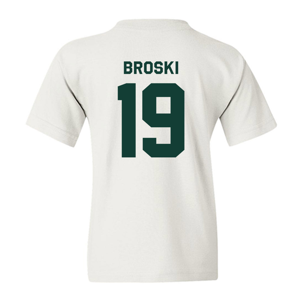 Michigan State - NCAA Baseball : Adam Broski - Classic Shersey Youth T-Shirt-1