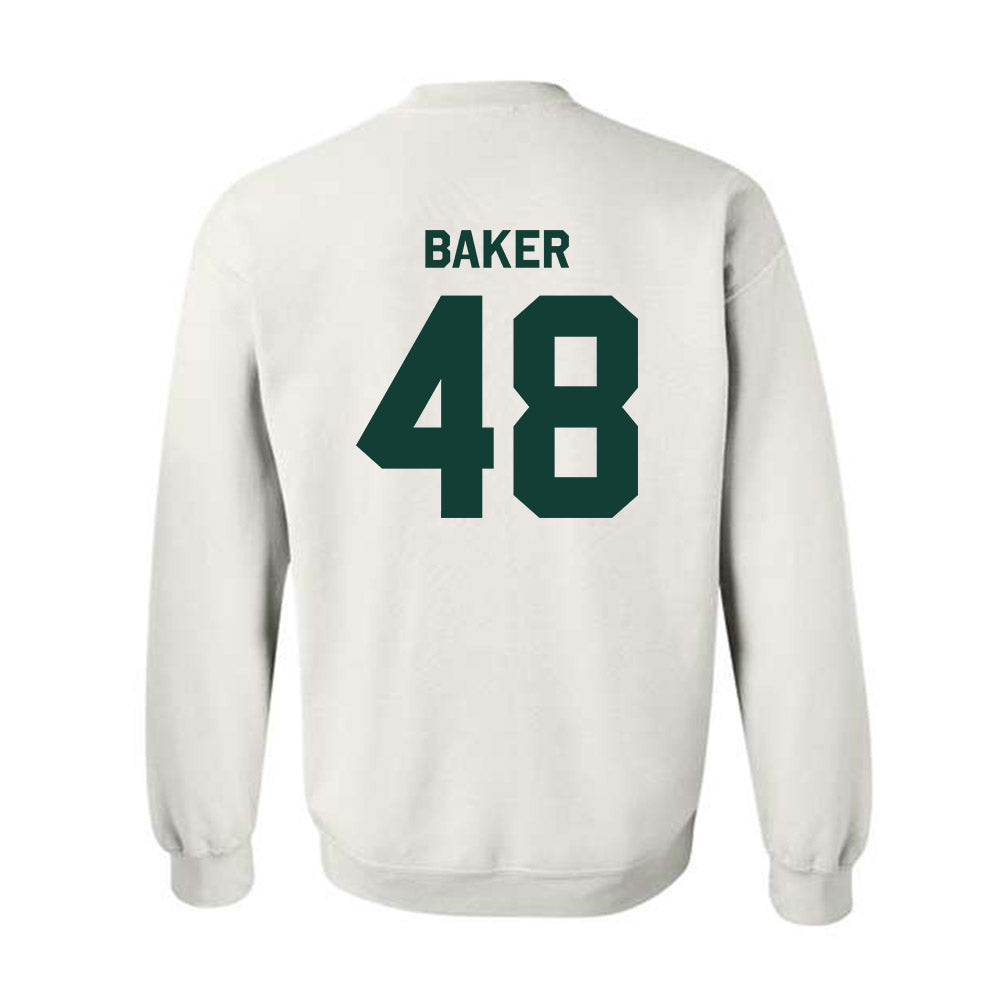 Michigan State - NCAA Football : Charlie Baker - Classic Shersey Crewneck Sweatshirt-1