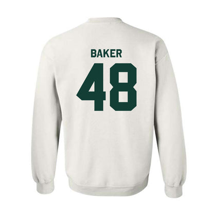 Michigan State - NCAA Football : Charlie Baker - Classic Shersey Crewneck Sweatshirt-1
