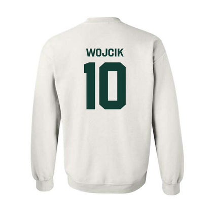 Michigan State - NCAA Men's Basketball : Denham Wojcik - Classic Shersey Crewneck Sweatshirt-1
