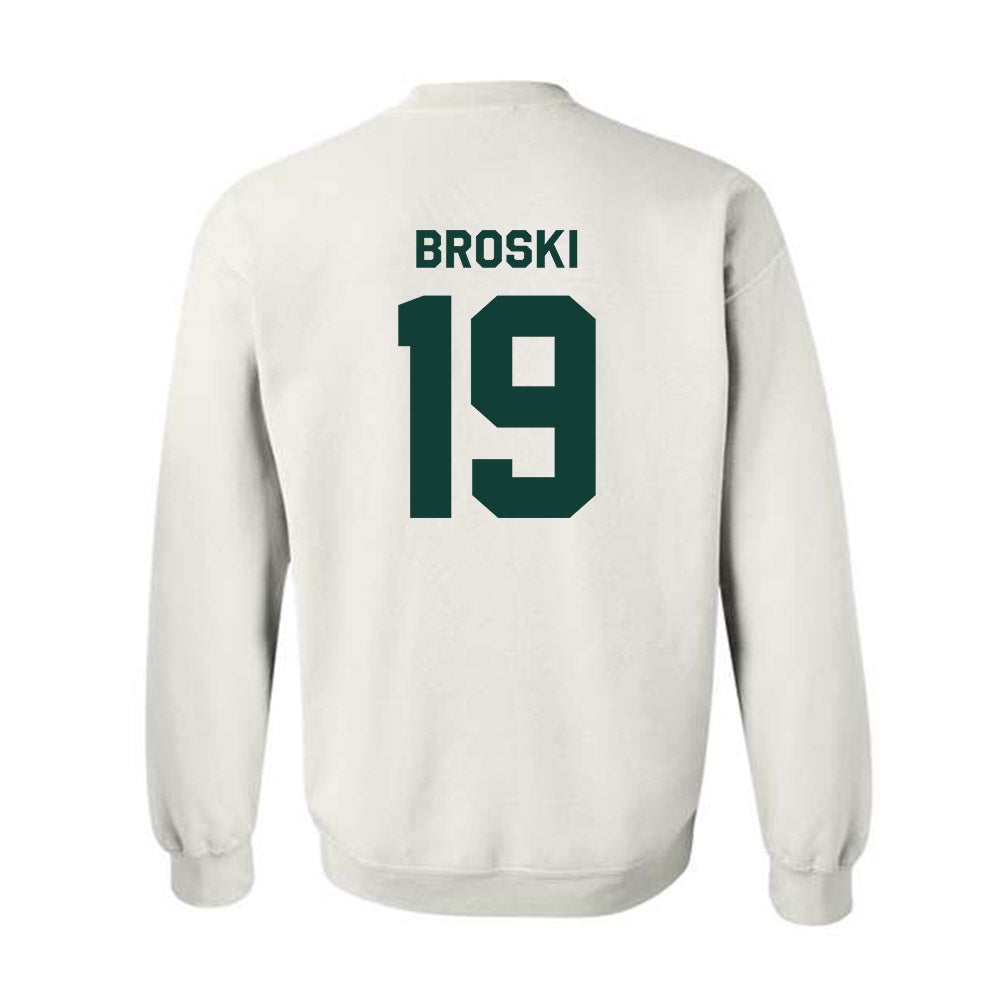 Michigan State - NCAA Baseball : Adam Broski - Classic Shersey Crewneck Sweatshirt-1