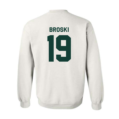 Michigan State - NCAA Baseball : Adam Broski - Classic Shersey Crewneck Sweatshirt-1