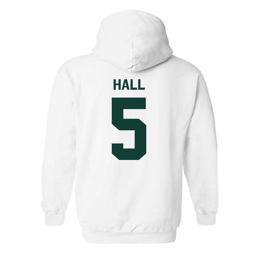 Michigan State - NCAA Football : Jordan Hall - Classic Shersey Hooded Sweatshirt-1