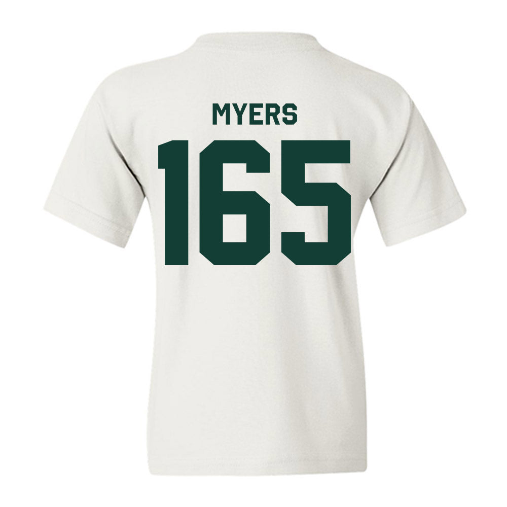 Michigan State - NCAA Wrestling : Duke Myers - Classic Shersey Youth T-Shirt-1
