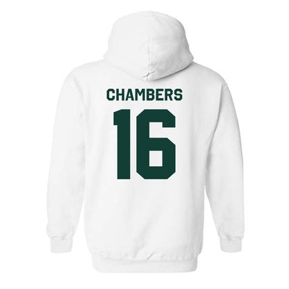 Michigan State - NCAA Baseball : Brady Chambers - Classic Shersey Hooded Sweatshirt-1