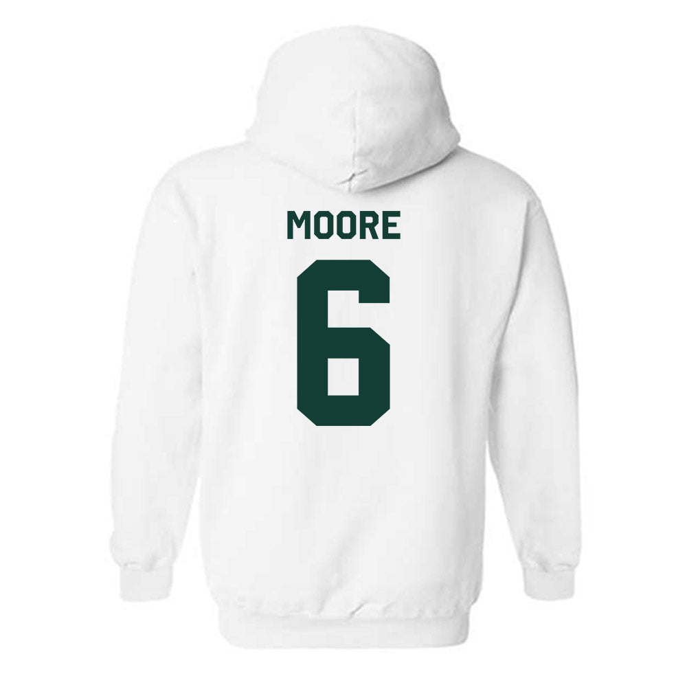 Michigan State - NCAA Football : Fredrick Moore - Classic Shersey Hooded Sweatshirt-1