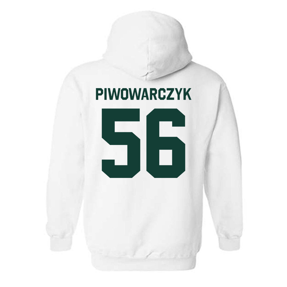 Michigan State - NCAA Football : Chris Piwowarczyk - Classic Shersey Hooded Sweatshirt-1