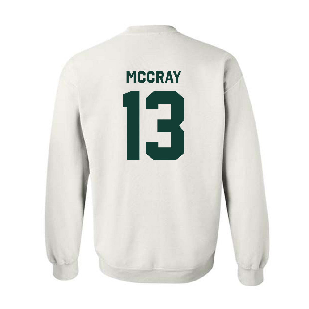 Michigan State - NCAA Football : Chrishon McCray - Classic Shersey Crewneck Sweatshirt-1
