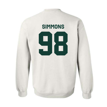 Michigan State - NCAA Football : Derrick Simmons - Classic Shersey Crewneck Sweatshirt-1