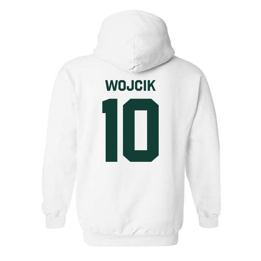 Michigan State - NCAA Men's Basketball : Denham Wojcik - Classic Shersey Hooded Sweatshirt-1