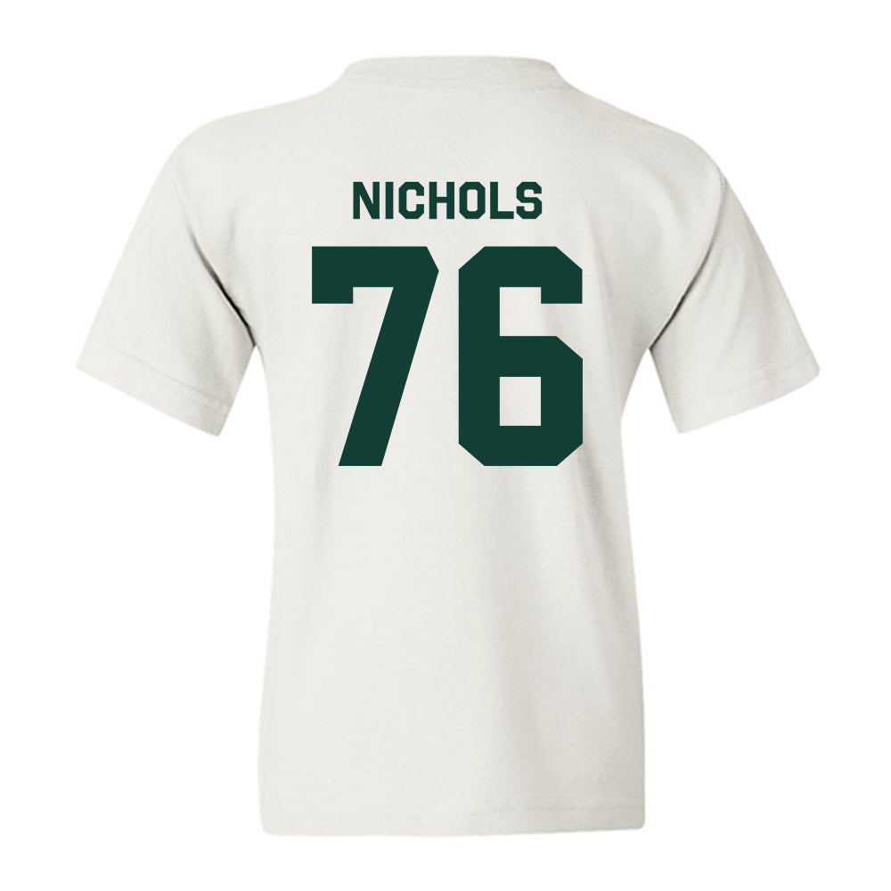 Michigan State - NCAA Football : Drew Nichols - Classic Shersey Youth T-Shirt-1