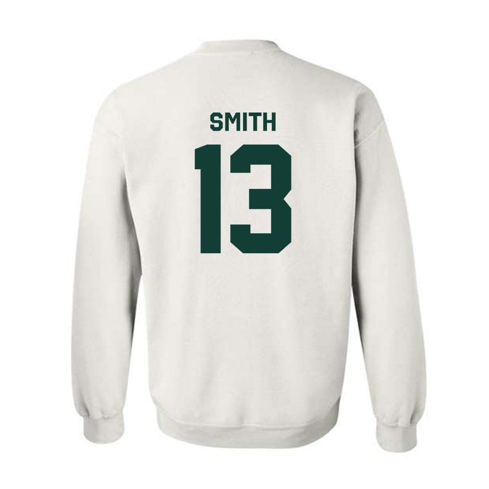 Michigan State - NCAA Football : Isaac Smith - Classic Shersey Crewneck Sweatshirt-1