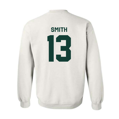 Michigan State - NCAA Football : Isaac Smith - Classic Shersey Crewneck Sweatshirt-1