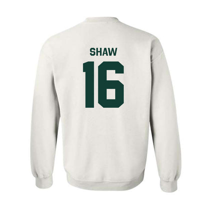 Michigan State - NCAA Football : Adam Shaw - Classic Shersey Crewneck Sweatshirt-1