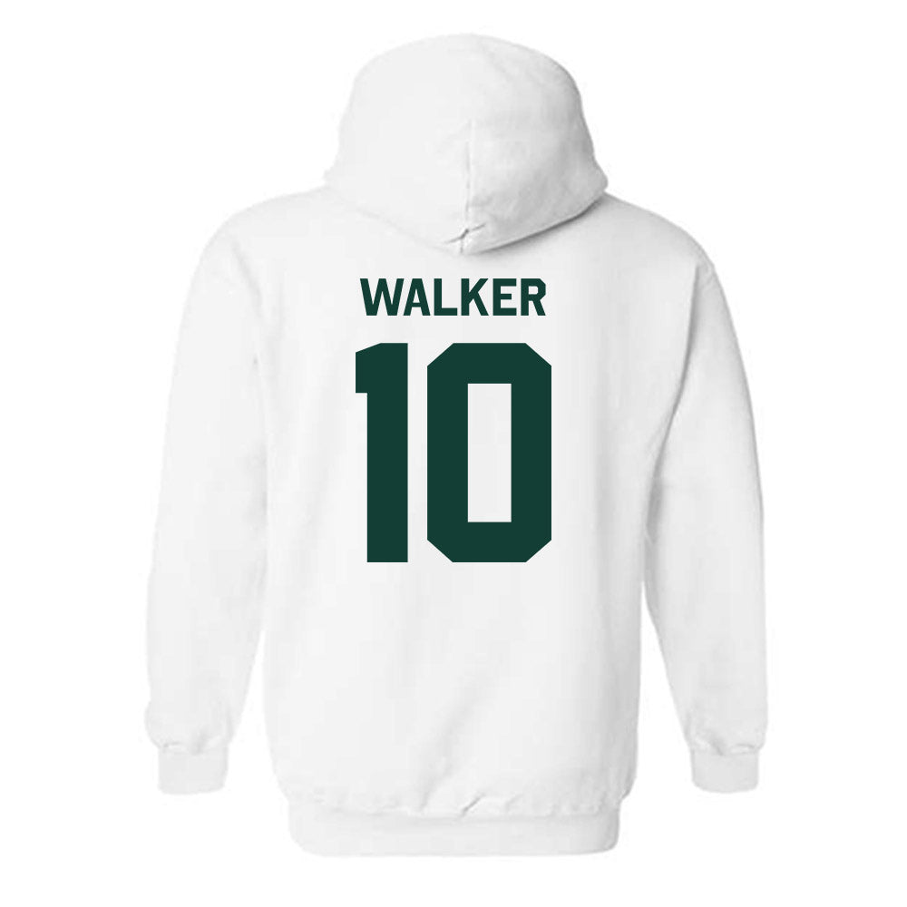 Michigan State - NCAA Women's Basketball : Lauren Walker - Classic Shersey Hooded Sweatshirt-1