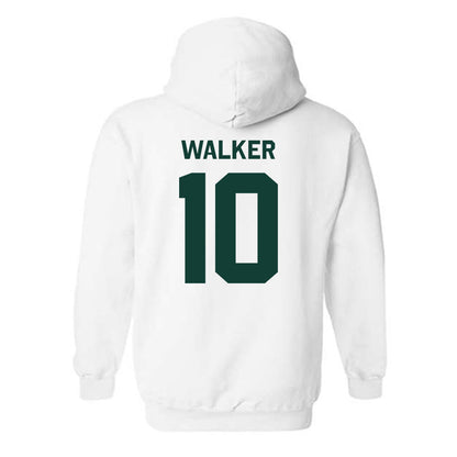Michigan State - NCAA Women's Basketball : Lauren Walker - Classic Shersey Hooded Sweatshirt-1