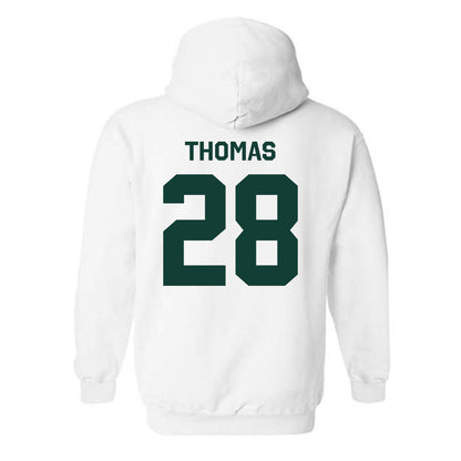 Michigan State - NCAA Football : Brayden Thomas - Classic Shersey Hooded Sweatshirt-1
