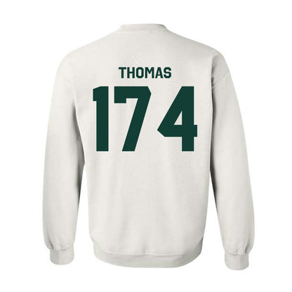Michigan State - NCAA Wrestling : Cory Thomas - Classic Shersey Crewneck Sweatshirt-1