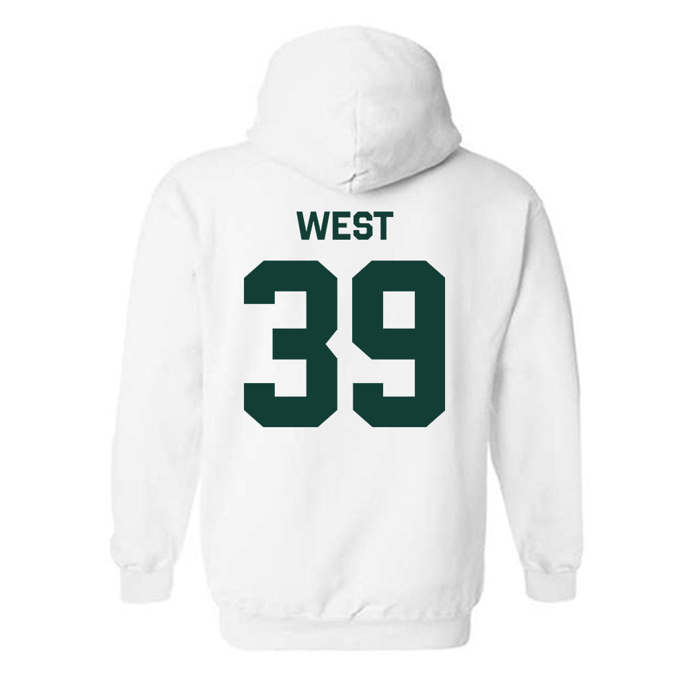 Michigan State - NCAA Football : Elisha West - Classic Shersey Hooded Sweatshirt-1