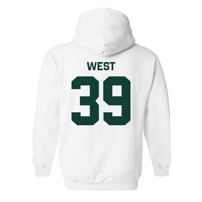 Michigan State - NCAA Football : Elisha West - Classic Shersey Hooded Sweatshirt-1