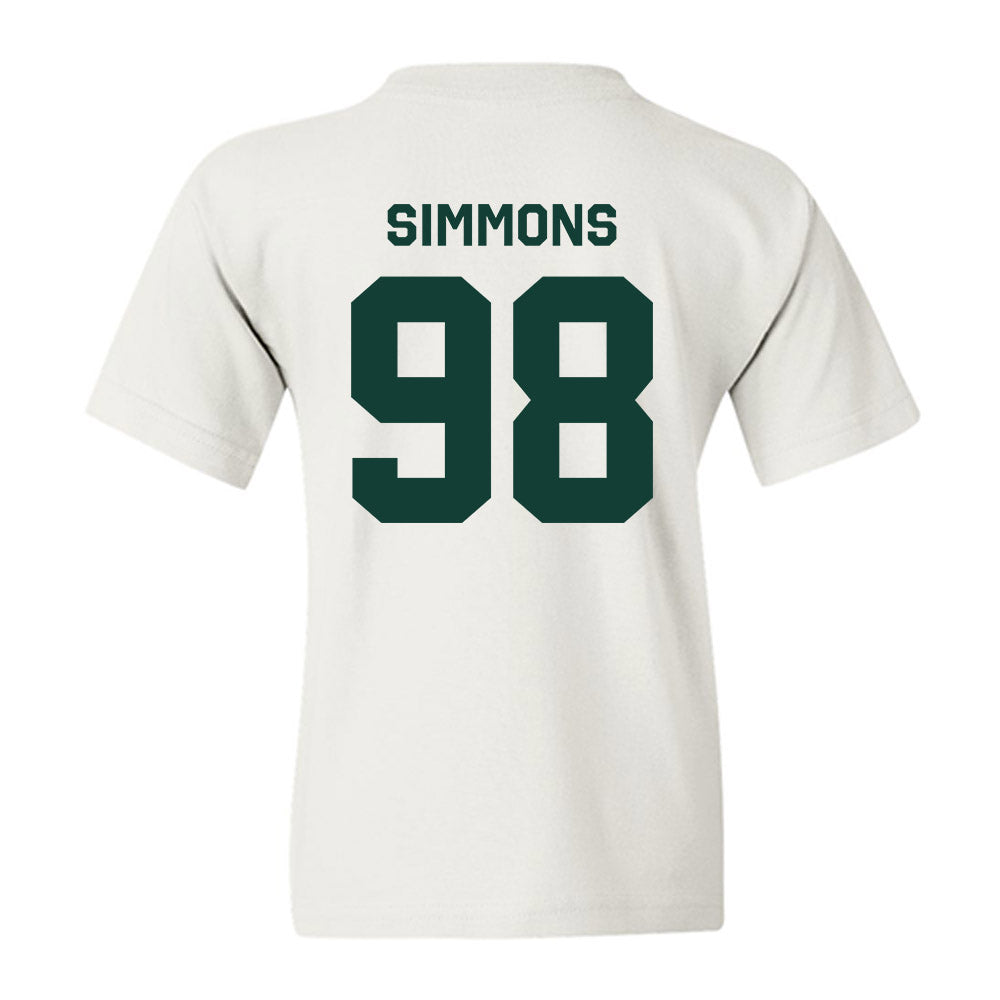 Michigan State - NCAA Football : Derrick Simmons - Classic Shersey Youth T-Shirt-1