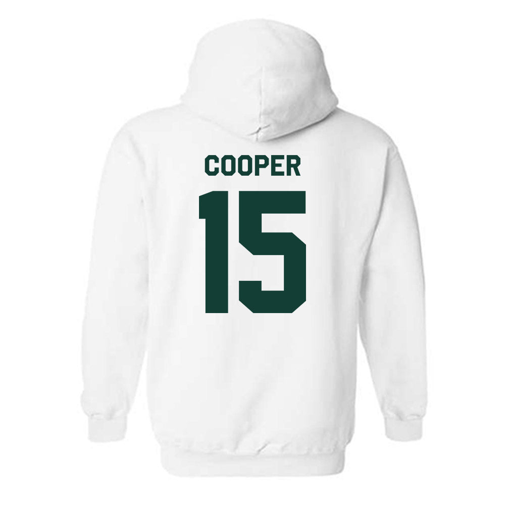 Michigan State - NCAA Men's Basketball : Carson Cooper - Classic Shersey Hooded Sweatshirt-1