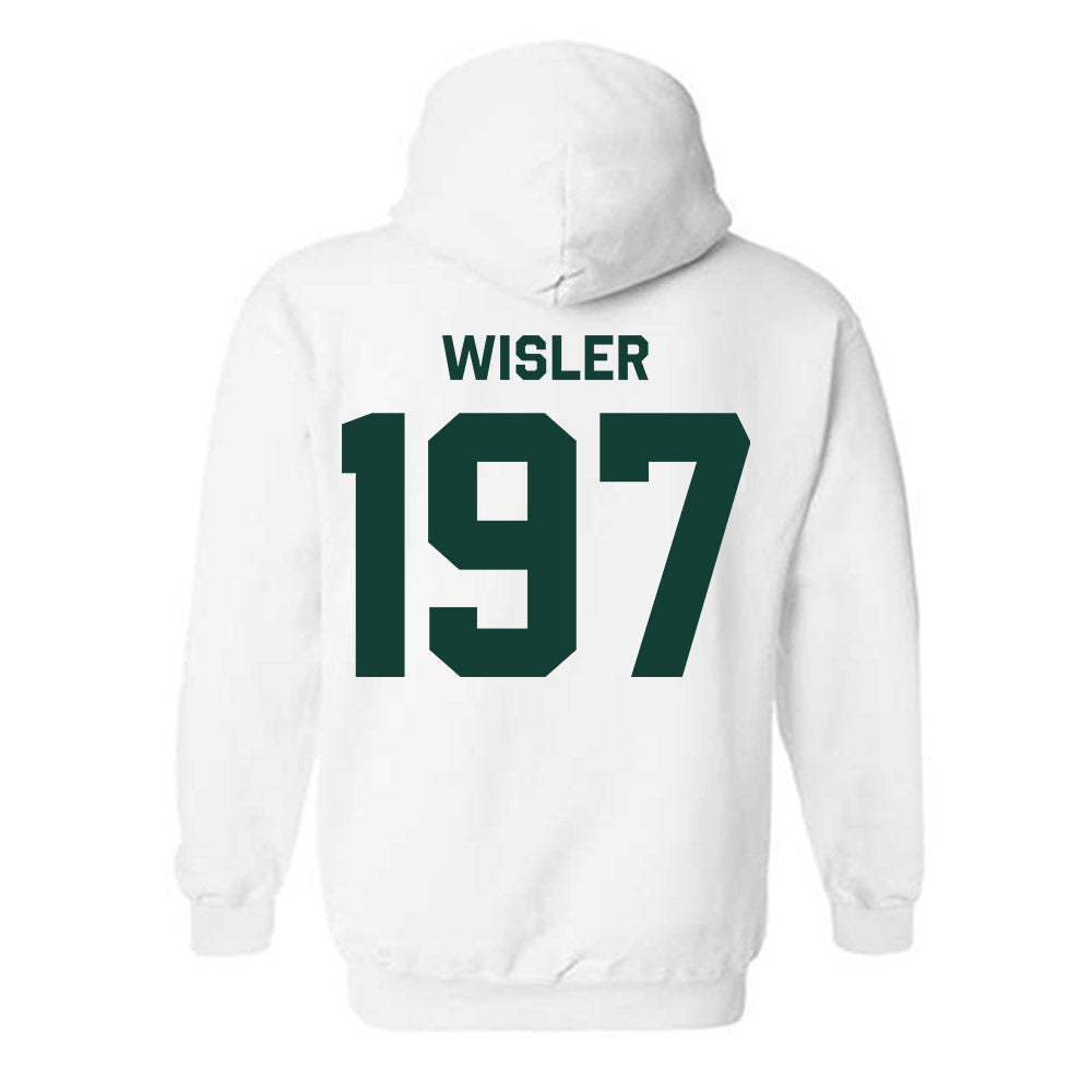 Michigan State - NCAA Wrestling : Kael Wisler - Classic Shersey Hooded Sweatshirt-1