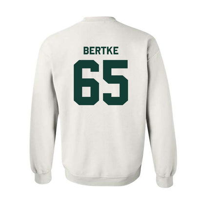 Michigan State - NCAA Football : Cole Bertke - Classic Shersey Crewneck Sweatshirt-1