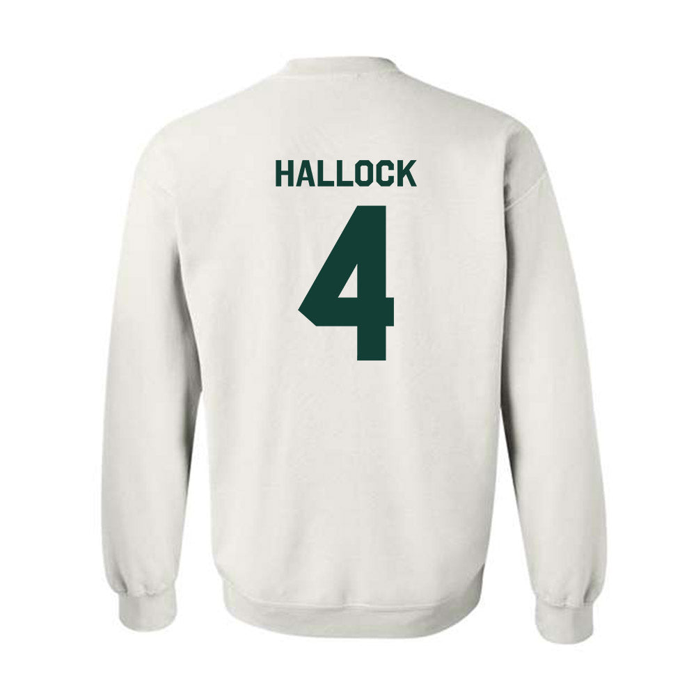 Michigan State - NCAA Women's Basketball : Theryn Hallock - Classic Shersey Crewneck Sweatshirt-1