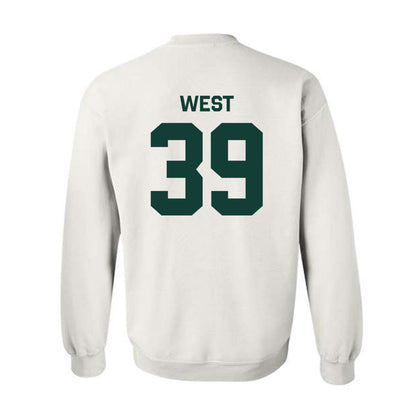Michigan State - NCAA Football : Elisha West - Classic Shersey Crewneck Sweatshirt-1