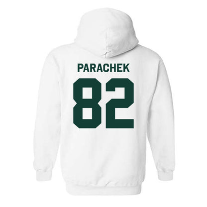 Michigan State - NCAA Football : Brennan Parachek - Classic Shersey Hooded Sweatshirt-1