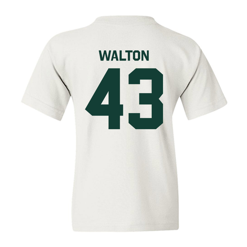 Michigan State - NCAA Men's Basketball : Colin Walton - Classic Shersey Youth T-Shirt-1
