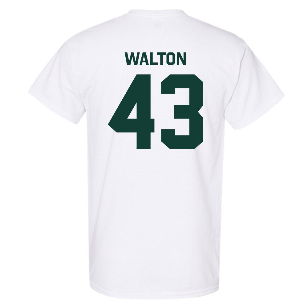 Michigan State - NCAA Men's Basketball : Colin Walton - Classic Shersey T-Shirt-1
