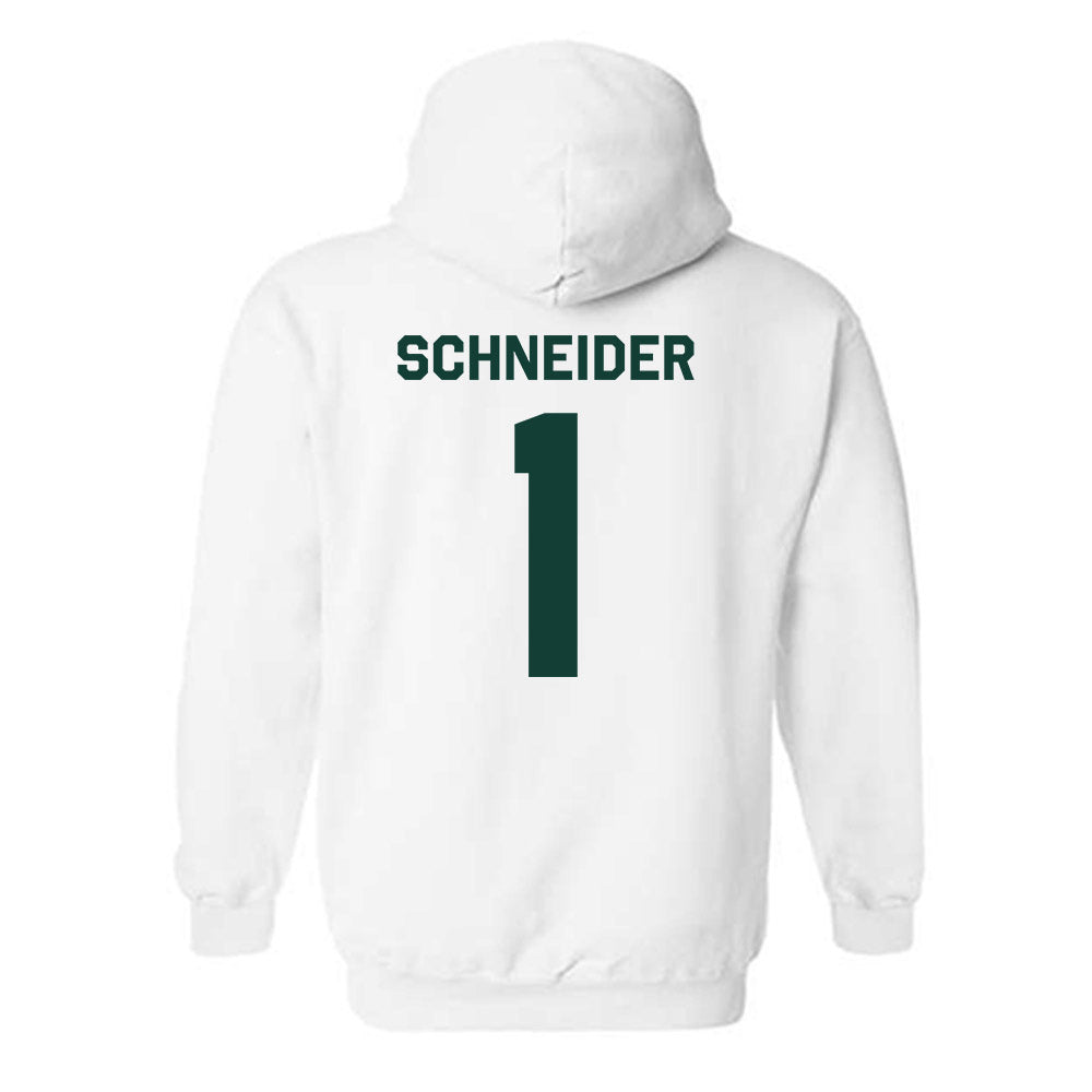 Michigan State - NCAA Women's Volleyball : Lia Schneider - Classic Shersey Hooded Sweatshirt-1