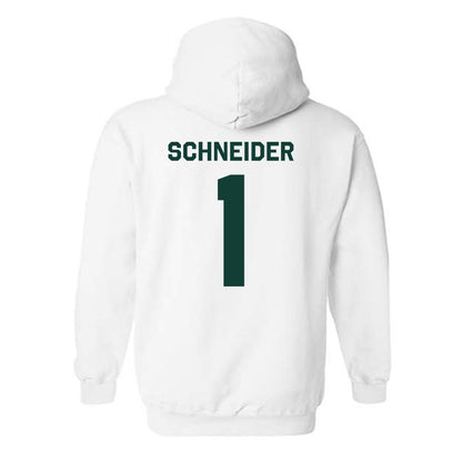 Michigan State - NCAA Women's Volleyball : Lia Schneider - Classic Shersey Hooded Sweatshirt-1