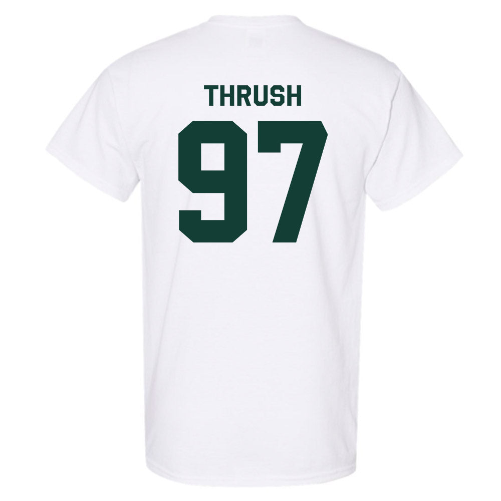 Michigan State - NCAA Football : Cal Thrush - Classic Shersey T-Shirt-1