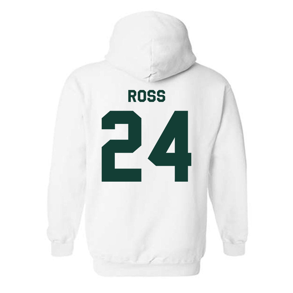 Michigan State - NCAA Women's Basketball : Lauren Ross - Classic Shersey Hooded Sweatshirt-1