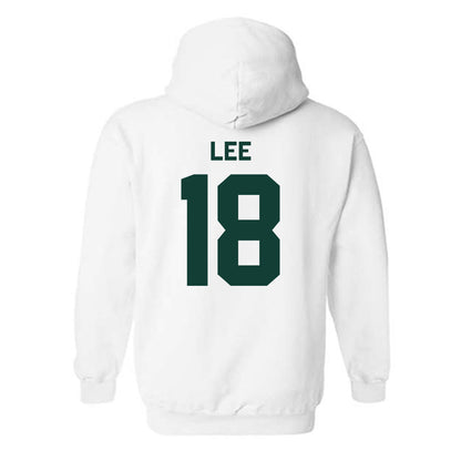 Michigan State - NCAA Men's Ice Hockey : Ryker Lee - Classic Shersey Hooded Sweatshirt-1