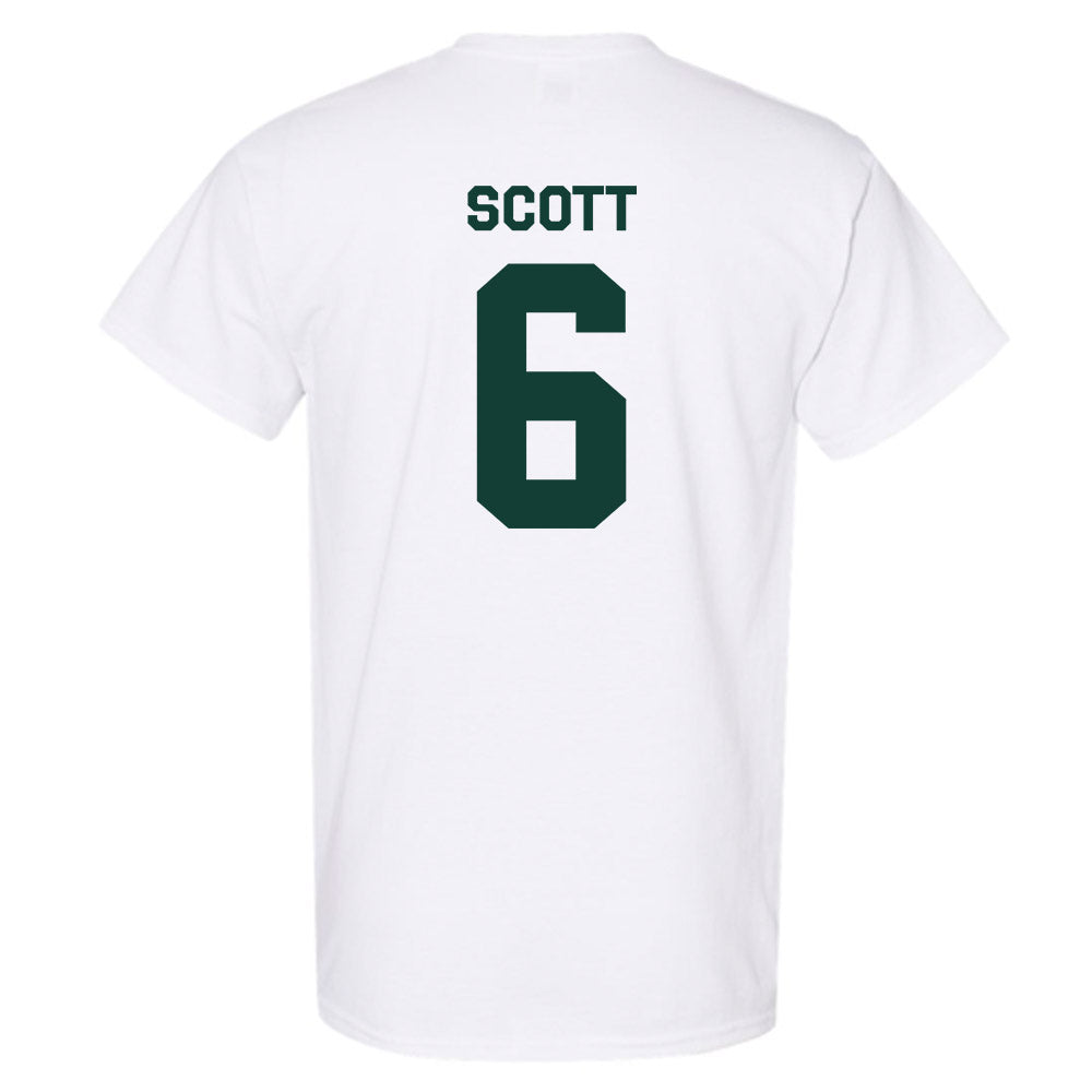 Michigan State - NCAA Men's Basketball : Jordan Scott - Classic Shersey T-Shirt-1