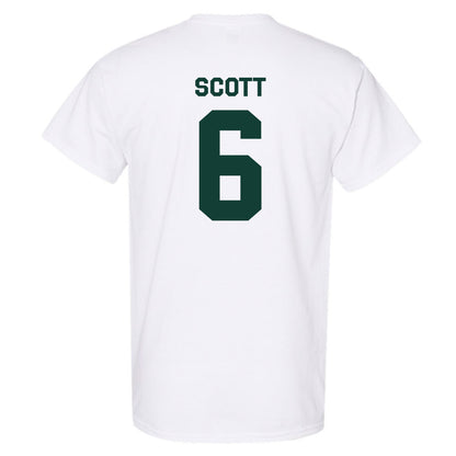 Michigan State - NCAA Men's Basketball : Jordan Scott - Classic Shersey T-Shirt-1