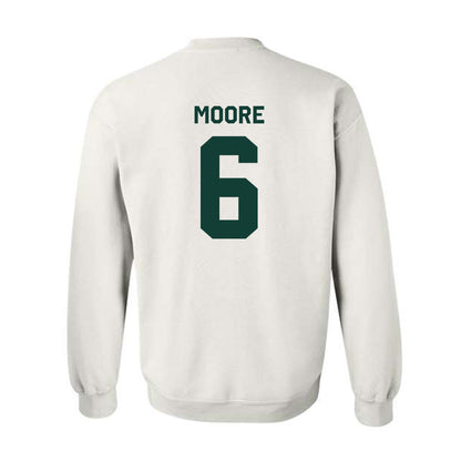 Michigan State - NCAA Football : Fredrick Moore - Classic Shersey Crewneck Sweatshirt-1