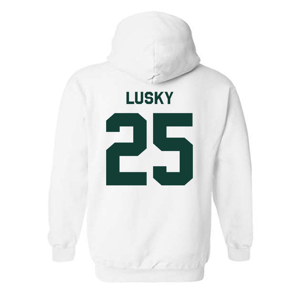 Michigan State - NCAA Men's Soccer : Jackson Lusky - Classic Shersey Hooded Sweatshirt-1