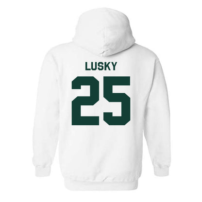Michigan State - NCAA Men's Soccer : Jackson Lusky - Classic Shersey Hooded Sweatshirt-1