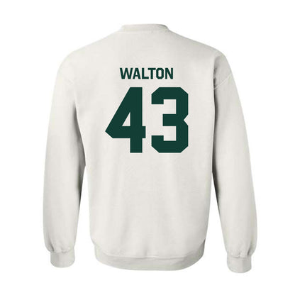 Michigan State - NCAA Men's Basketball : Colin Walton - Classic Shersey Crewneck Sweatshirt-1