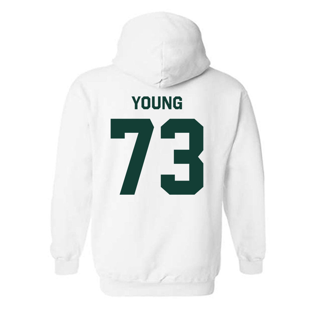 Michigan State - NCAA Football : Rustin Young - Classic Shersey Hooded Sweatshirt-1