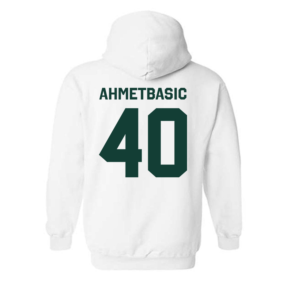 Michigan State - NCAA Football : Tarik Ahmetbasic - Classic Shersey Hooded Sweatshirt-1